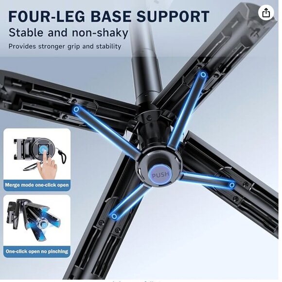 NEW Portable Mini Tripod Selfie Stick - Picture 3 of 4